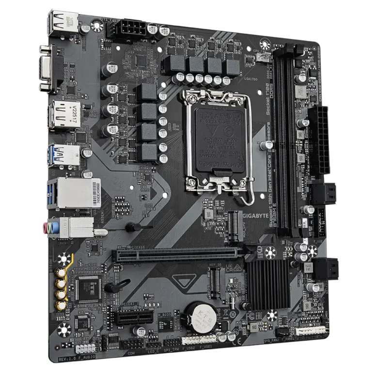 GIGABYTE B760M E Intel® B760 LGA 1700 DDR5-SDRAM Placa Base Micro ATX