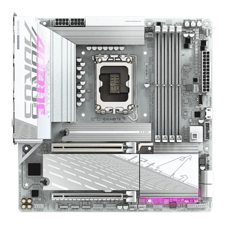 GIGABYTE B860M AORUS ELITE WIFI6E ICE Intel® B860 LGA1851 DDR5-SDRAM Placa Base Gaming Micro ATX