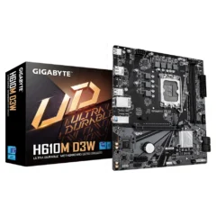 GIGABYTE H610M D3W Intel® H610 LGA 1700 DDR5-SDRAM Placa Base Micro ATX