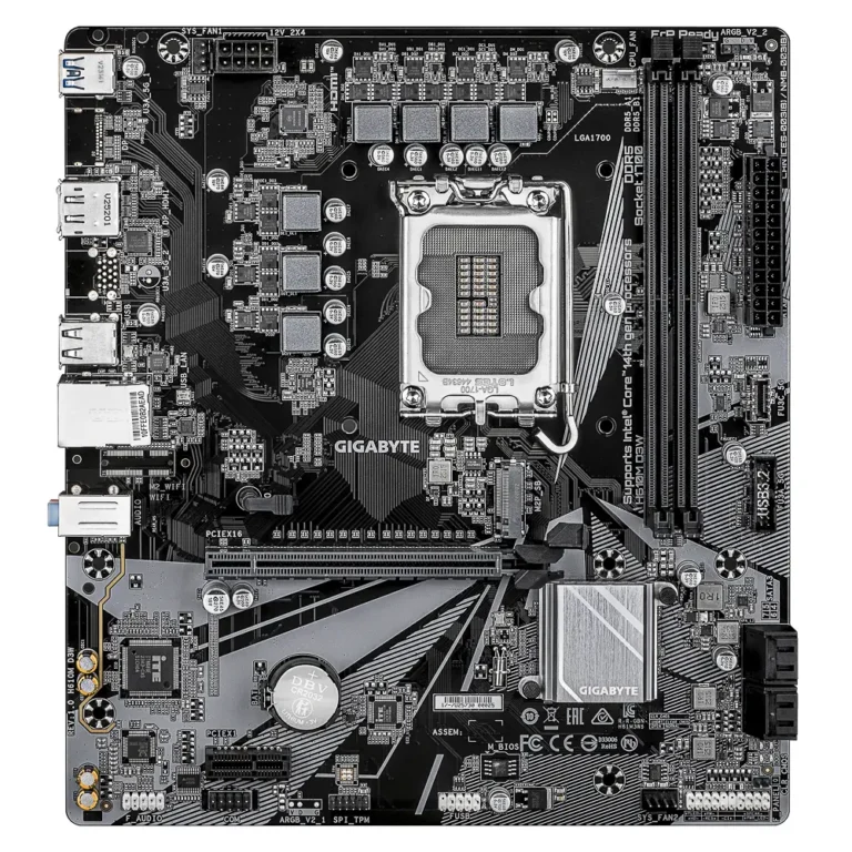 GIGABYTE H610M D3W Intel® H610 LGA 1700 DDR5-SDRAM Placa Base Micro ATX