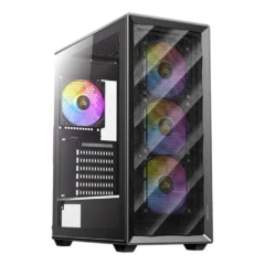 Antec AX85 ARGB Caja Semitorre Gaming ATX Negra