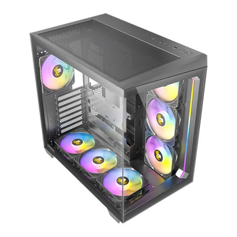 Antec C5 ARGB Caja Semitorre Gaming ATX Sin Fuente Negra