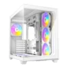 Antec C5 ARGB Caja Semitorre Gaming ATX Sin Fuente Blanca