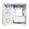 Antec C5 ARGB Caja Semitorre Gaming ATX Sin Fuente Blanca