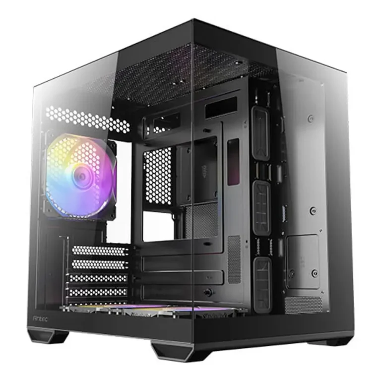 Antec CX60M A-RGB Caja Micro Torre ATX Sin Fuente Negra