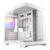 Antec CX60M A-RGB Caja Micro Torre ATX Sin Fuente Blanca