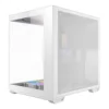 Antec CX60M A-RGB Caja Micro Torre ATX Sin Fuente Blanca