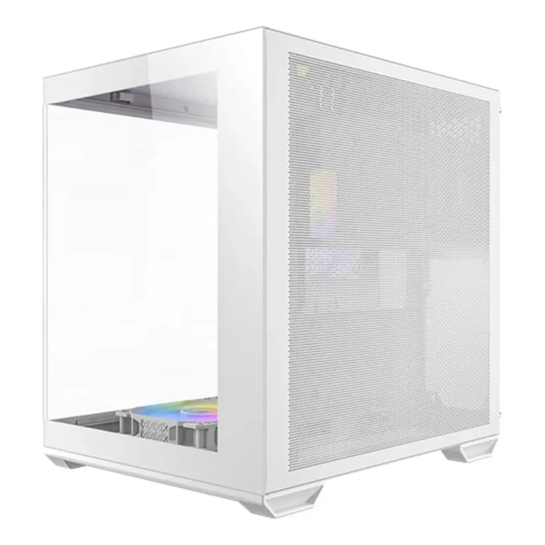 Antec CX60M A-RGB Caja Micro Torre ATX Sin Fuente Blanca