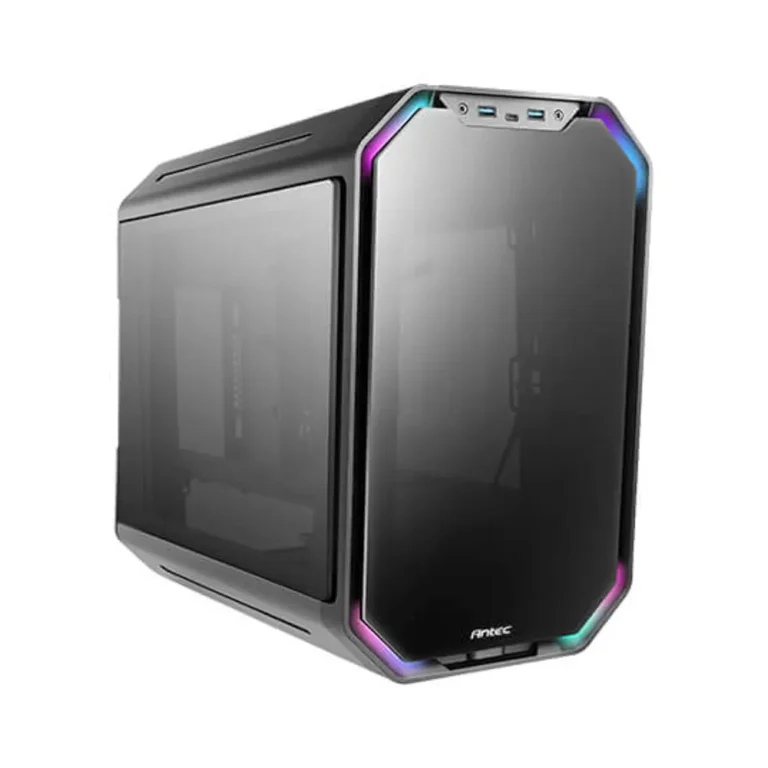 Antec Dark Cube Caja Minitorre ITX Gaming Negro Sin Fuente