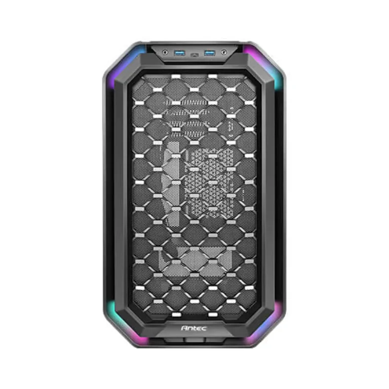 Antec Dark Cube Caja Minitorre ITX Gaming Negro Sin Fuente