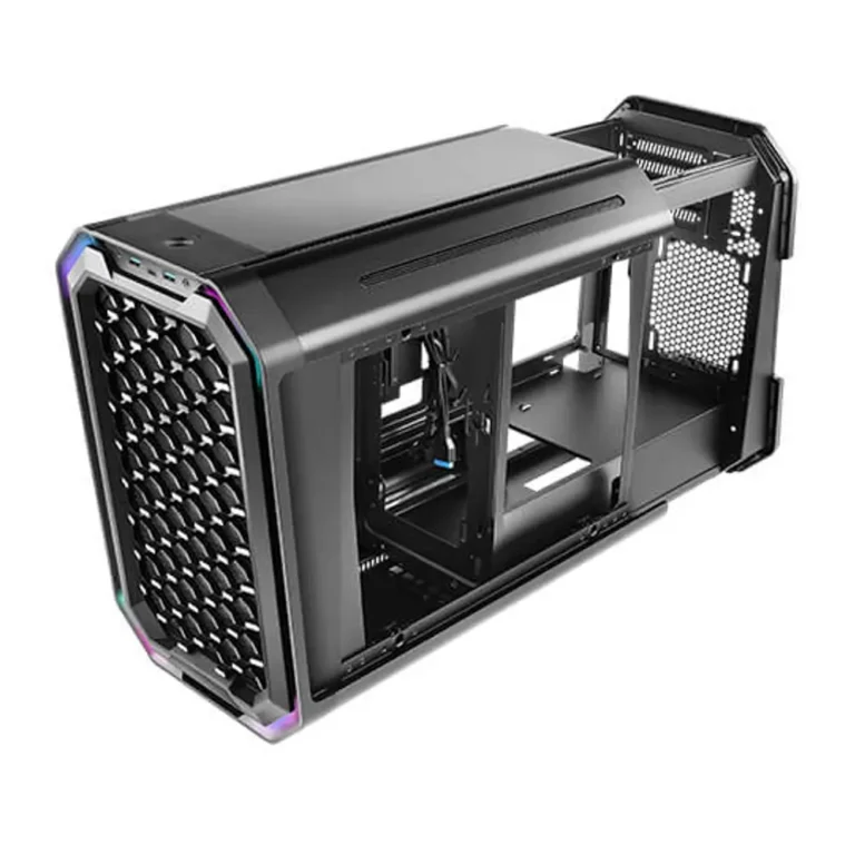 Antec Dark Cube Caja Minitorre ITX Gaming Negro Sin Fuente