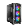 Antec DF600 FLUX ARGB Caja Semitorre ATX Gaming Negro Sin Fuente
