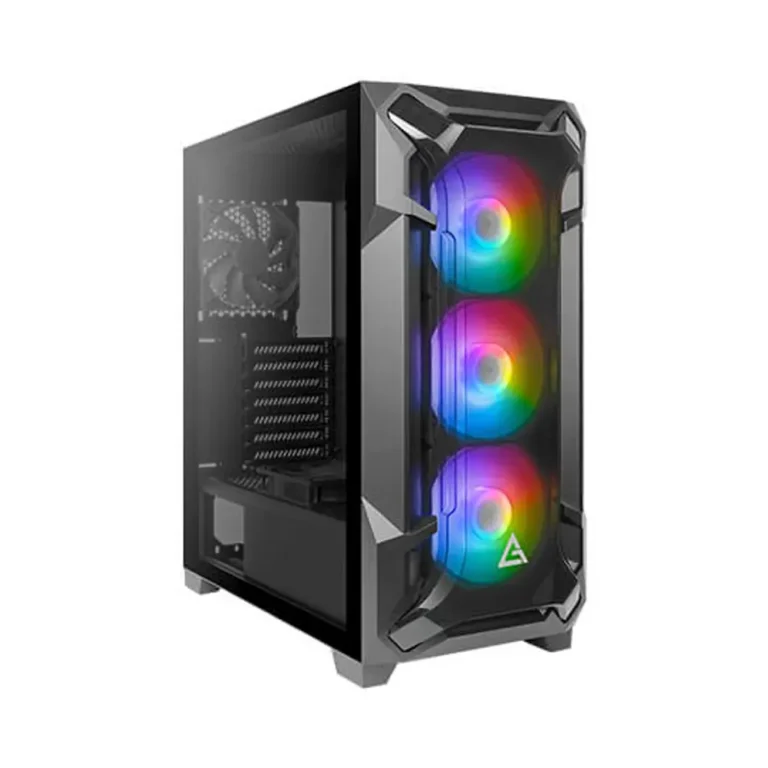 Antec DF600 FLUX ARGB Caja Semitorre ATX Gaming Negro Sin Fuente