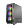 Antec DF600 FLUX ARGB Caja Semitorre ATX Gaming Negro Sin Fuente