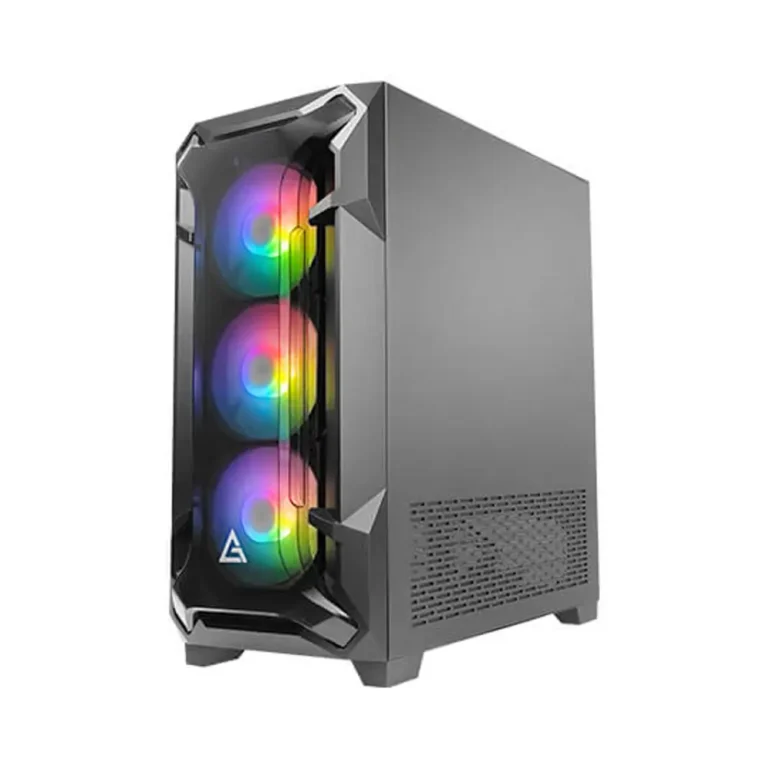 Antec DF600 FLUX ARGB Caja Semitorre ATX Gaming Negro Sin Fuente