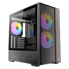 Antec FLUX REAR Caja Semitorre Gaming RGB Negra