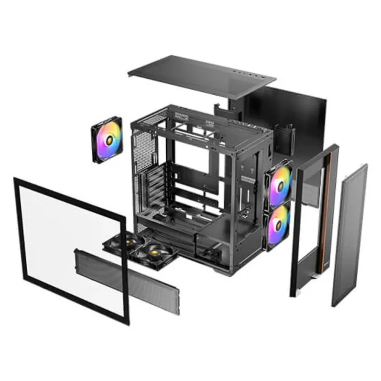 Antec FLUX REAR Caja Semitorre Gaming RGB Negra