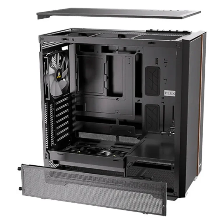 Antec FLUX REAR Caja Semitorre Gaming RGB Negra