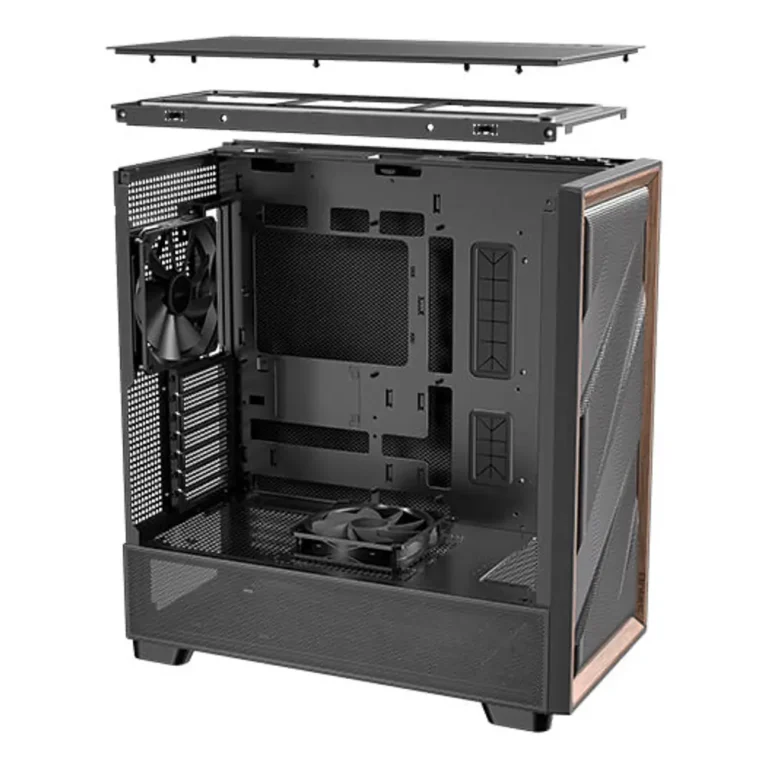 Antec FLUX SE Caja Semitorre ATX Gaming Negro Sin Fuente