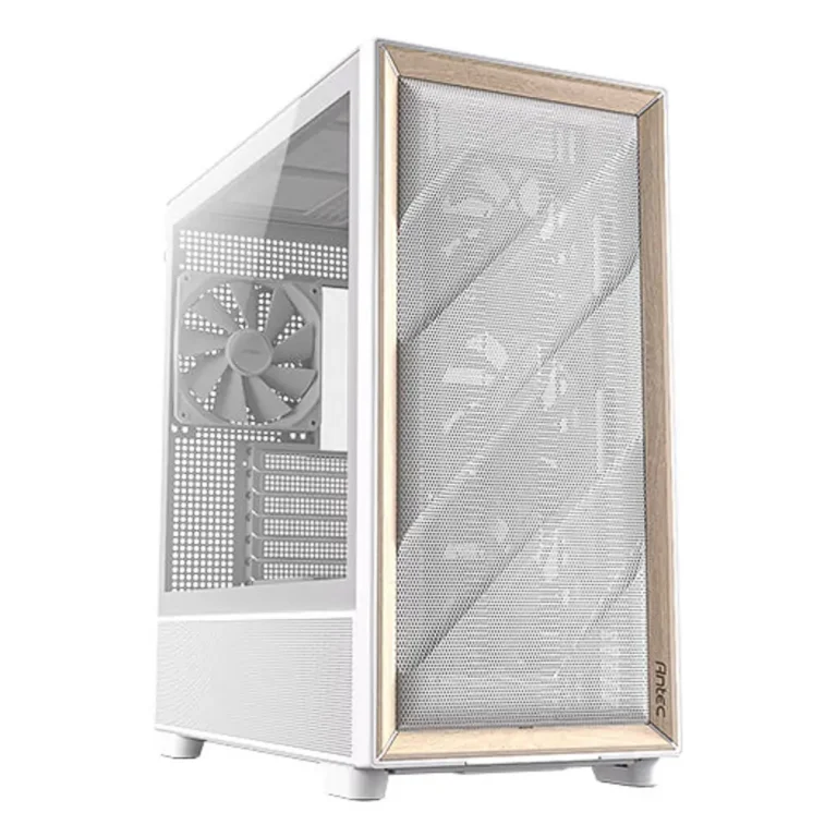 Antec FLUX WHITE Caja Torre E-ATX Gaming Blanca Sin Fuente
