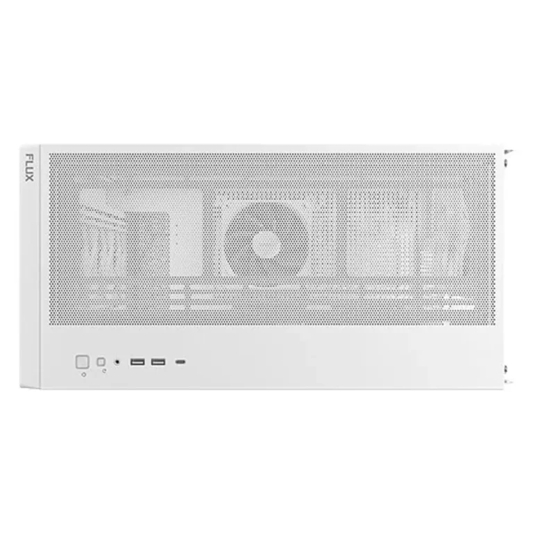 Antec FLUX WHITE Caja Torre E-ATX Gaming Blanca Sin Fuente