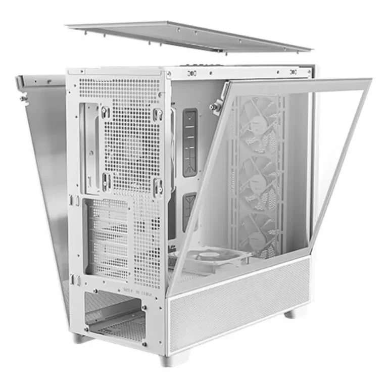 Antec FLUX WHITE Caja Torre E-ATX Gaming Blanca Sin Fuente
