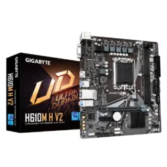 GIGABYTE H610M H V2 Intel® H610 DDR5-SDRAM LGA 1700 Placa Base Micro ATX
