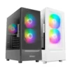 Antec NX410 RGB Caja Semitorre Gaming Negro Sin Fuente