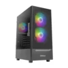 Antec NX410 RGB Caja Semitorre Gaming Negro Sin Fuente