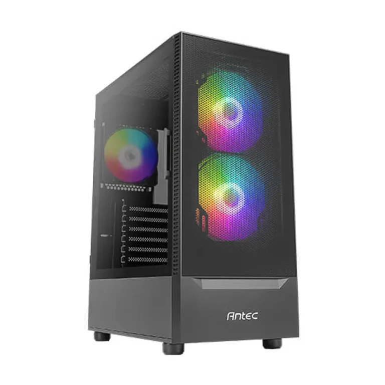 Antec NX410 RGB Caja Semitorre Gaming Negro Sin Fuente