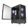 Antec NX410 RGB Caja Semitorre Gaming Negro Sin Fuente