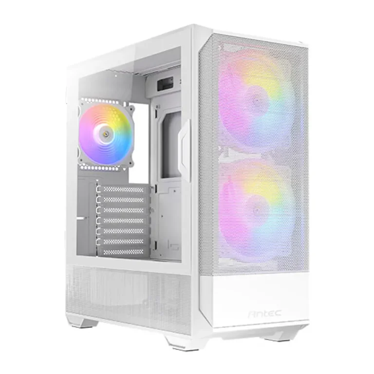 Antec NX416L Caja Semitorre Gaming ATX Sin Fuente Blanca