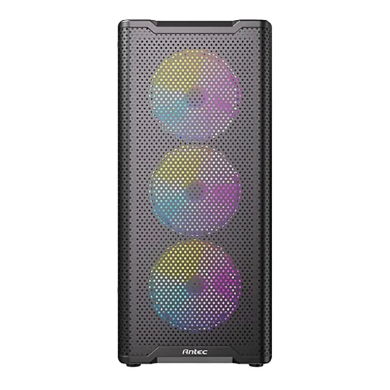 Antec VX310 ARGB Caja Semitorre Gaming ATX Negra Sin Fuente