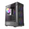 Antec VX320 ARGB Caja Semitorre Gaming ATX Negra Sin Fuente