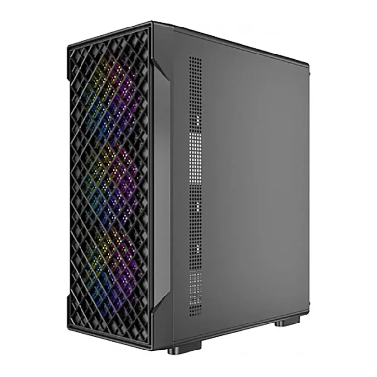 Antec VX320 ARGB Caja Semitorre Gaming ATX Negra Sin Fuente