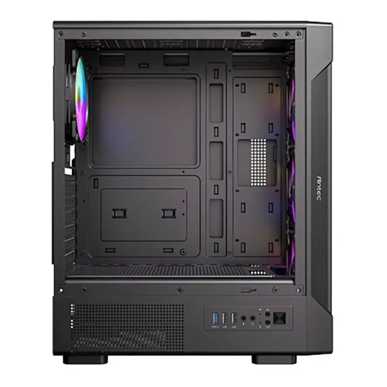 Antec VX320 ARGB Caja Semitorre Gaming ATX Negra Sin Fuente
