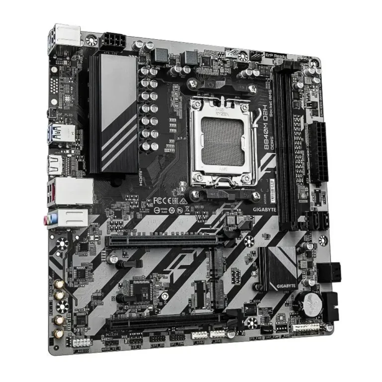 GIGABYTE B840M D2H AMD AM5 Ryzen 9000 DDR5 Micro ATX