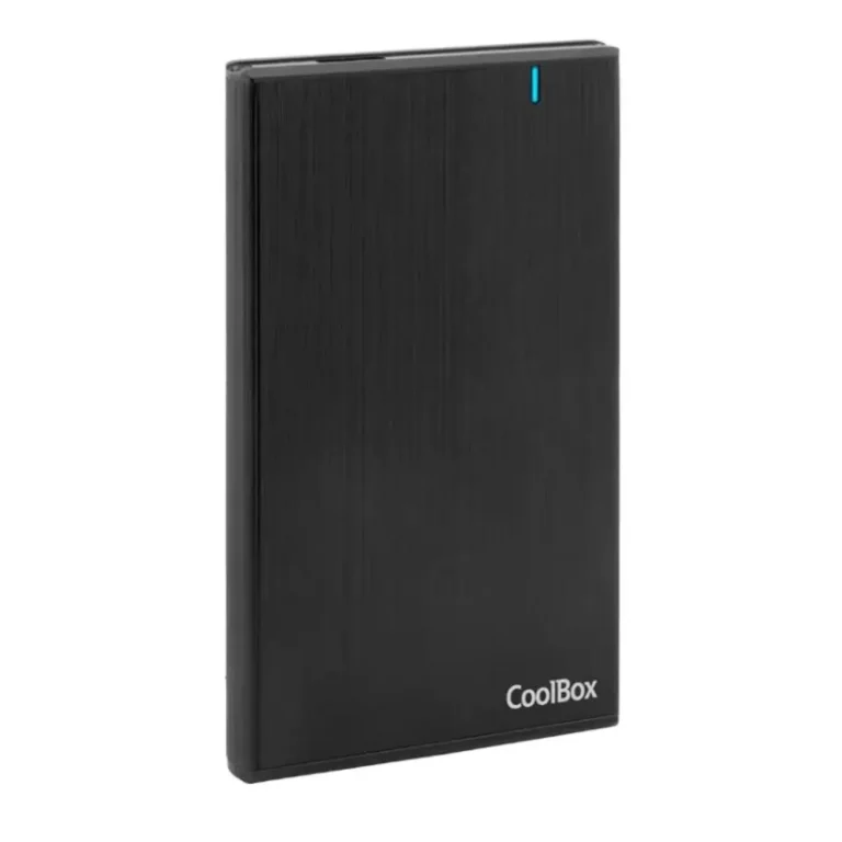 CoolBox SLIMCHASE A2540 Carcasa HDD/SSD 2.5" Aluminio Negro