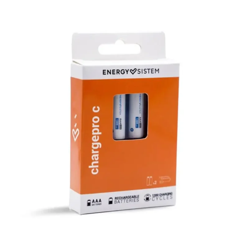 Energy Sistem Charge Pro C AAA x2 Baterías Recargables