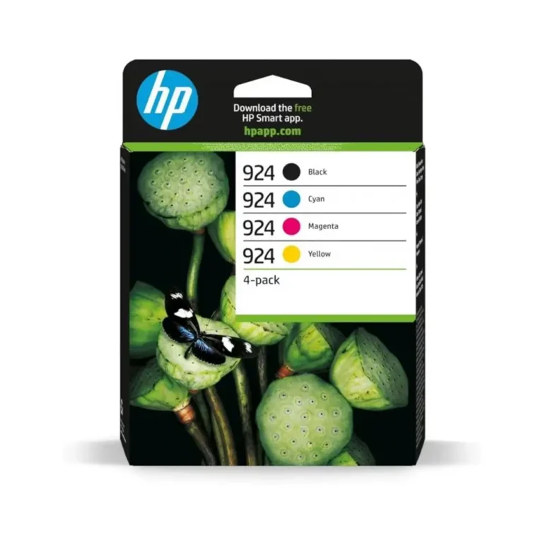 HP Nº 924 Pack 4 Colores Cartucho de Tinta Original