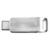 Intenso cMobile Line USB-A 3.0 + Type C Plata