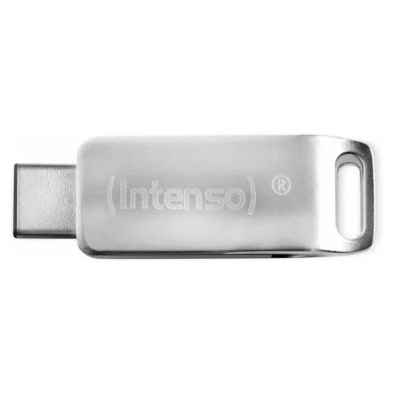 Intenso cMobile Line USB-A 3.0 + Type C Plata