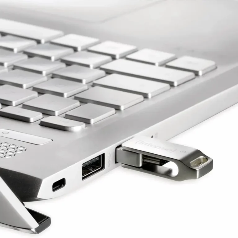 Intenso cMobile Line USB-A 3.0 + Type C Plata