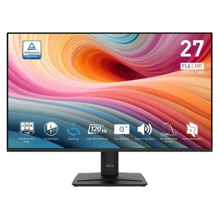 Msi PRO MP275W E2 Monitor 27" IPS 120Hz VGA HDMI DisplayPort Multimedia