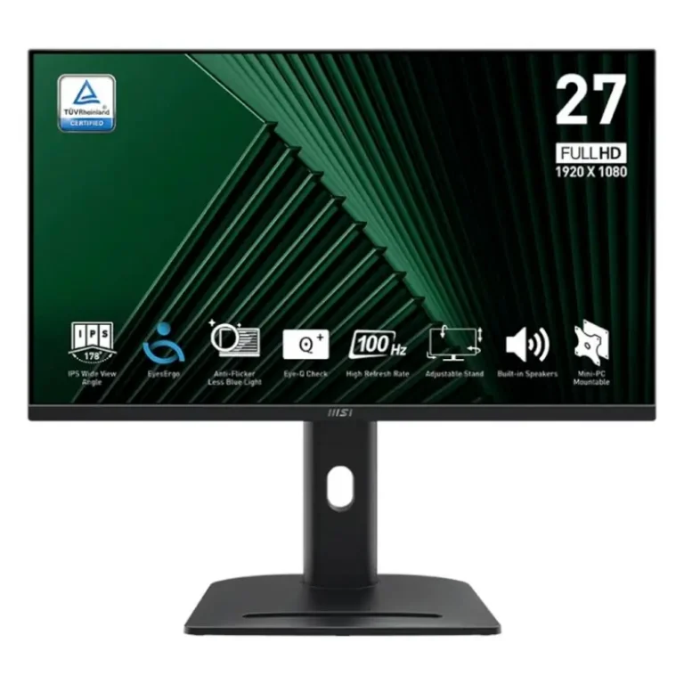 Msi PRO MP275PG Monitor 27" 100h VGA HDMI DP MM AA Full HD LCD Negro
