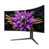 TCL 57R94 57" Monitor Gaming MiniLed 8K 120Hz 1ms Curvo Negro y Blanco