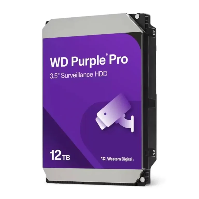 Western Digital Purple Pro WD122PURP 12TB 7200 RPM 512 MB 3.5" Serial ATA III