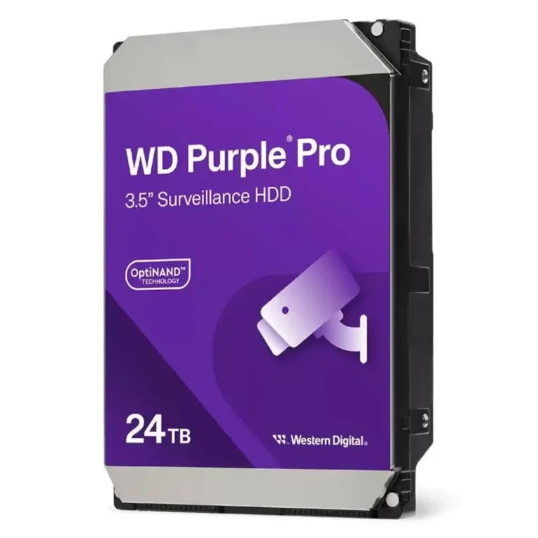 Western Digital Purple Pro WD241PURP 24TB 7200 RPM 3.5" SATA
