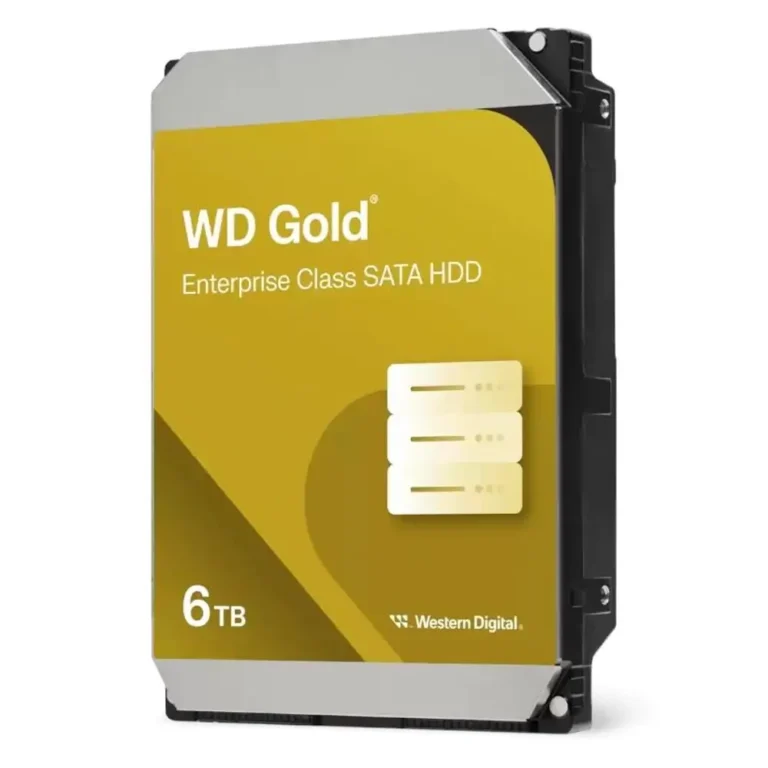 Western Digital Gold WD6004FRYZ 6TB 7200 RPM 128 MB 3.5" Serial ATA III