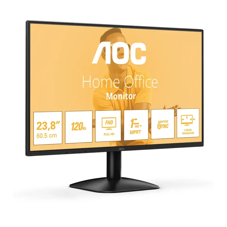 AOC 24B31H Monitor Profesional 23.8" FHD 120Hz 4ms Negro